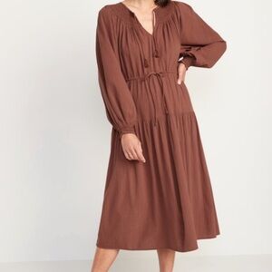 Bohemian Free Flowing Old Navy Dress  XL New w Tag